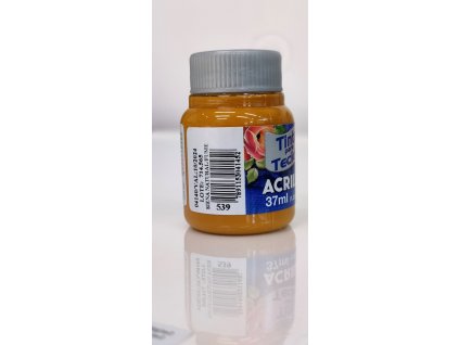 ACRILEX, farba na textil matná, 37ml, 539, Raw Sienna