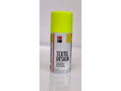 MARABU, Textil Design, sprej, 150ml, neónovo-žltý