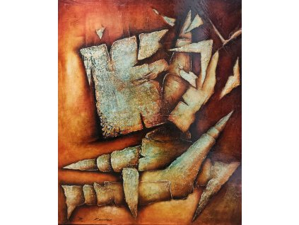 Maliarstvo Nefiguratívne Archetyp 130x100cm 1332€