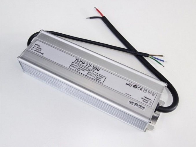 LED zdroj 12V 200W IP67