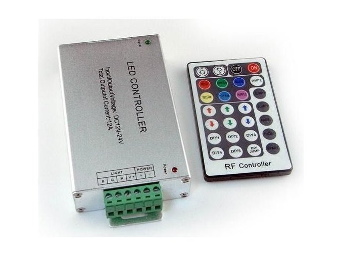 LED ovladač RGB-RF6-28B, 3x4A