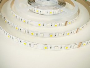 RGBW LED pásek 2x150SMD vnitřní, 24V, 1m