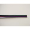 Kabel barevný RGBW, pětižilový plochý 5x0,3
