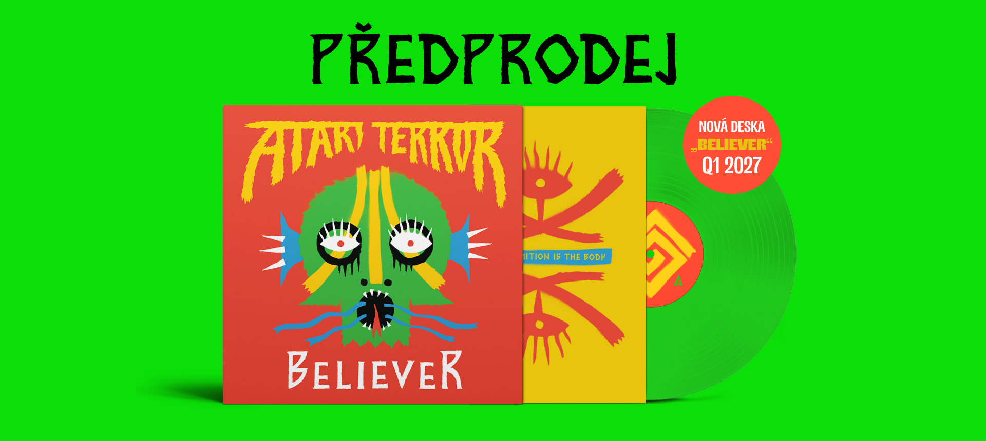 Atari Terror Believer LP