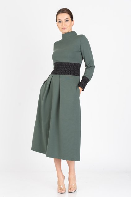 ŠATY AXELLO ZELENÁ 39058