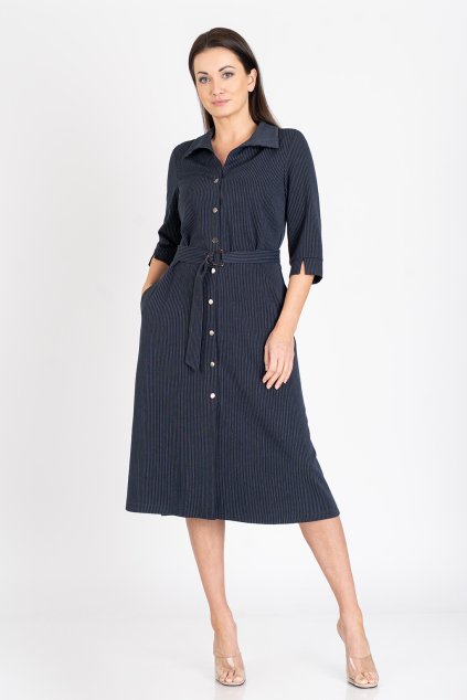 ŠATY PROUŽEK MODRÁ AXELLO 40051