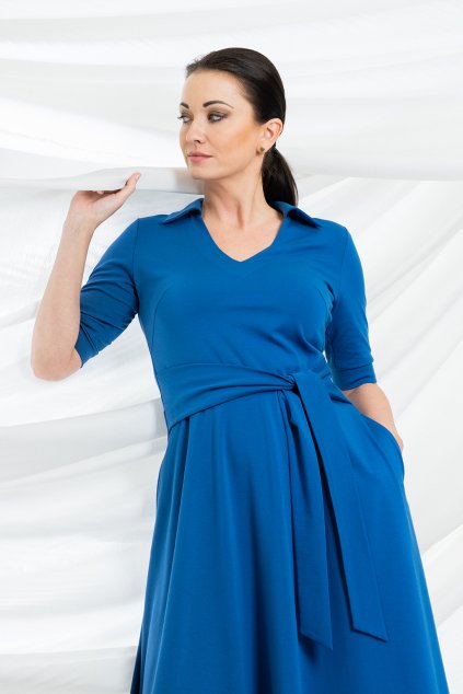 ŠATY MODRÉ AXELLO 40039