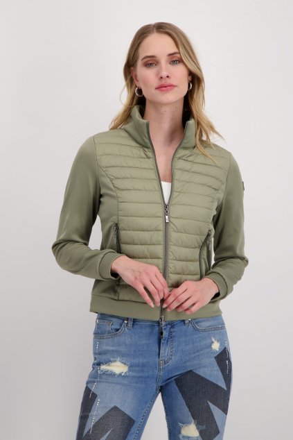 Steppjacke mit Neopren Khaki monari 75609