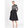 ŠATY AXELLO ČERNOBÍLÁ KOMBINACE 39128