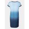 Šaty letní modré s kamínky 34069 AXELLO originální česká výroba