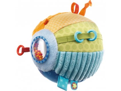Textilná lopta s aktivitami pre najmenších