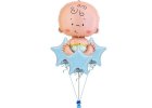 Balónková kytice - narození dítěte