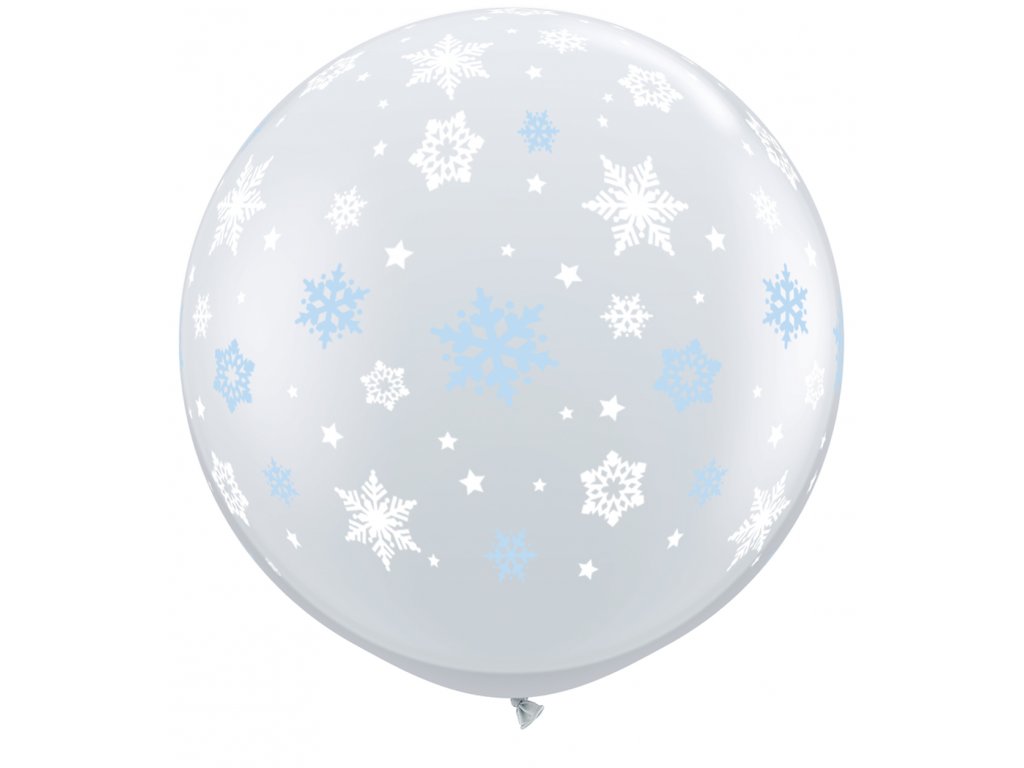 31307 Winter Snowlakes Latexs balloons