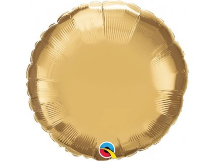 circle chrome gold