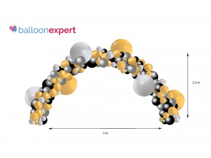 Organic Curved Balloon Arch Enhanced Design