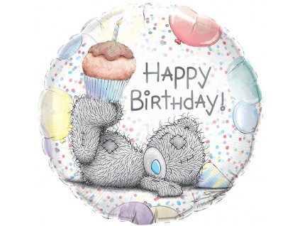 from me to you cupcake birthday helium balloons 19274