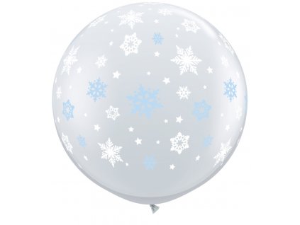 31307 Winter Snowlakes Latexs balloons