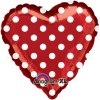 Red and Polka Dots balloons