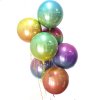 pastel orb balloon arrangement