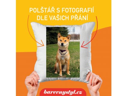 POLŠTÁŘ S FOTOGRAFIÍ DLE VAŠICH PŘÁNÍ Kreslicí plátno 1