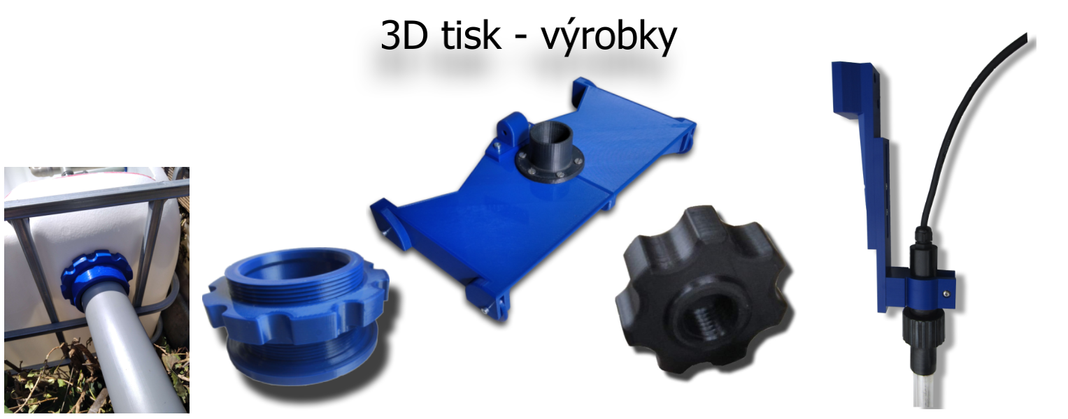 Výrobky z 3d tisku