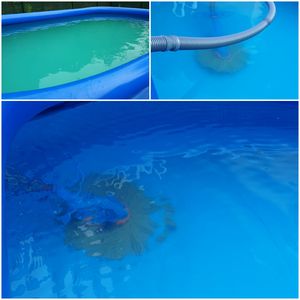 Bazén v Podhradí nad Dyjí, srpen 2020