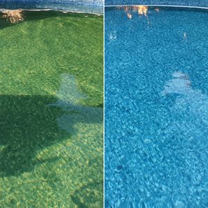 Bazén v Lančově, červenec 2020