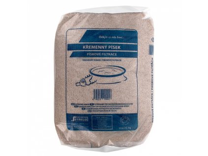 kremenny pisek 0 6 1 2mm plast 25 kg original