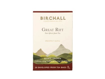 Birchall Great Rift Breakfast Blend čierny čaj nylon vrecko (20 ks)