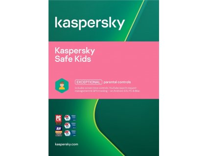 Kaspersky Safe Kids, 1 lic., 1 rok, nová licence, elektronicky (ESD)