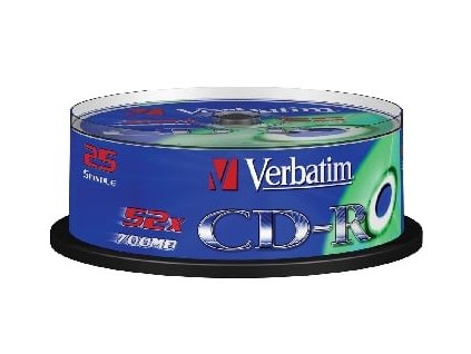 Verbatim CD-R 700MB/80MIN 52x EXTRA PROTECTION 25-SPINDL