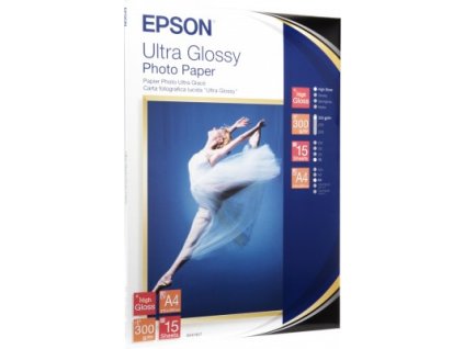 Epson Paper A4 Ultra Glossy Photo (15 listů), 300g/m2
