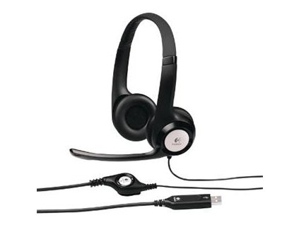 Logitech Stereo Headset H390 USB Graphite