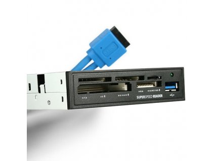 AXAGON CRI-S3 interní 3,5" USB 3.0 čtečka