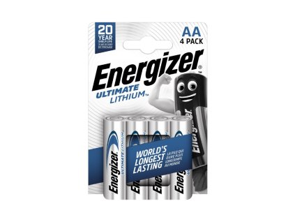 Energizer Ultimate Lithium - Tužka AA/4 ks