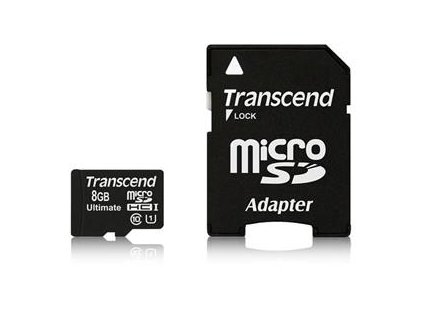Transcend microSDHC 8GB Class10 UHS-I 600x Ultimate