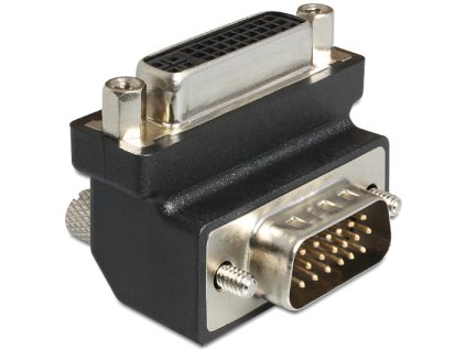 Adapter DVI-I(24+5) F - VGA (M) 90° (65425)