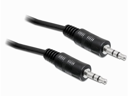 Delock Audio kabel 3,5mm jack samec/samec, 2,5m (84001)