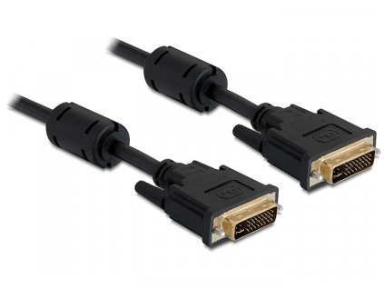 Delock připojovací kabel DVI-I 24+5 samec/samec, 2m (83111)