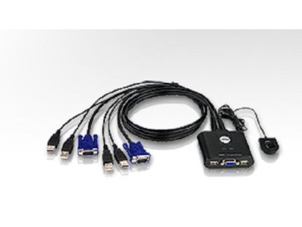 ATEN KVM switch CS-22U USB 2PC mini