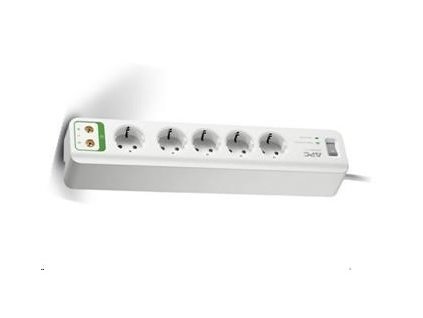 APC Essential SurgeArrest 5 outlets with coax protection 230V France - přepěťová ochrana 5 zásuvek 1,8m