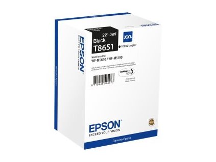 Epson T8651 inkoust - černá (C13T865140) - originální