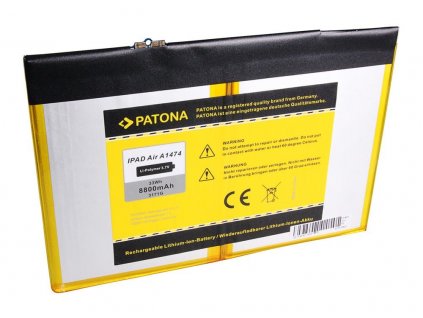 Patona PT3171 - Apple Ipad 5 8800mAh Li-Pol 3,7V A1474
