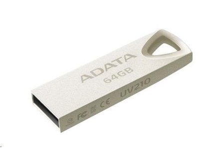 ADATA UV210 64GB kovový (AUV210-64G-RGD)