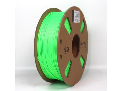 Gembird filament ABS 1.75mm 1kg, fluorescentní zelená