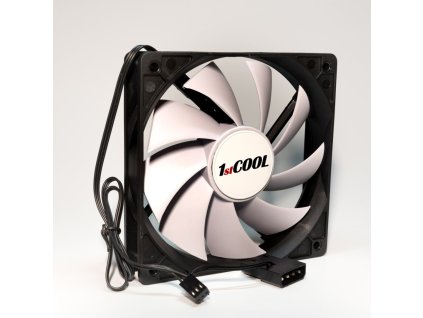 1stCOOL SILENT 12CM FAN Black/White