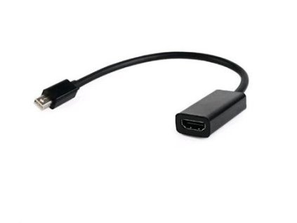 Kabel CABLEXPERT red. miniDisplayport na HDMI, M/F, černá