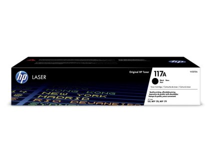 HP 117A Black Toner (W2070A) - originální