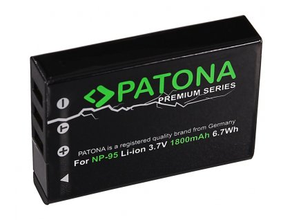 Patona PT1273 - Fuji NP-95 1800mAh Li-Ion Premium