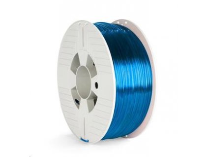 VERBATIM 3D Printer Filament PET-G 2.85mm ,123m, 1000g blue transparent